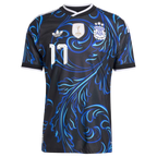 Argentina SIMEONE #17 Away World Cup 2026 Jersey Blue & Black Men's