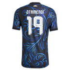 Argentina OTAMENDI #19 Away World Cup 2026 Jersey Blue & Black Men's