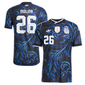 Argentina MOLINA #26 Away World Cup 2026 Jersey Blue & Black Men's