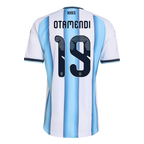 Argentina OTAMENDI #19 Home World Cup 2026 Jersey White & Blue Men's