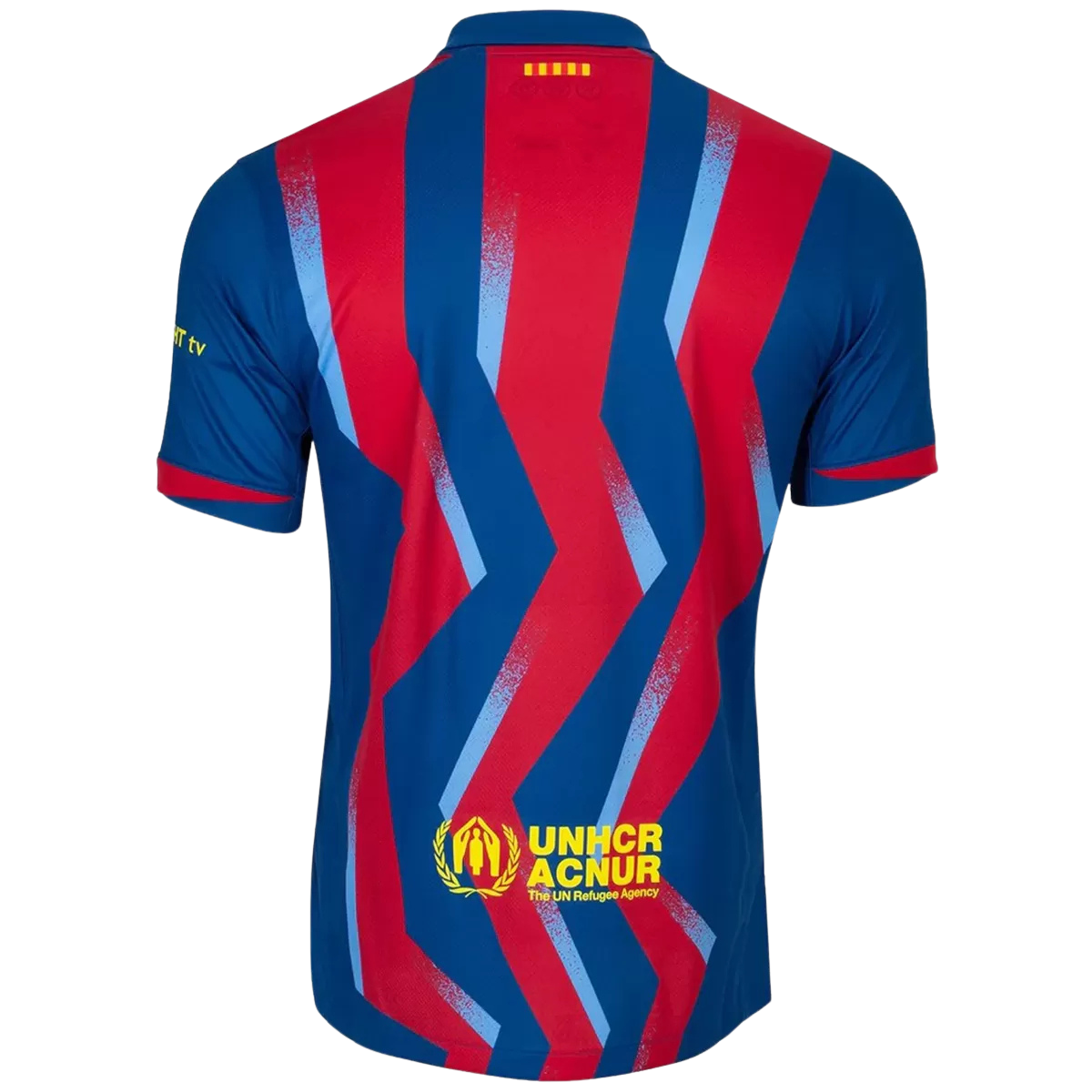 Barcelona Fourth 2025/26 Jersey Red & Blue Men's