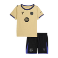 Barcelona Away 2025/26 Kit Beige Kids