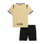 Barcelona Away 2025/26 Kit Beige Kids