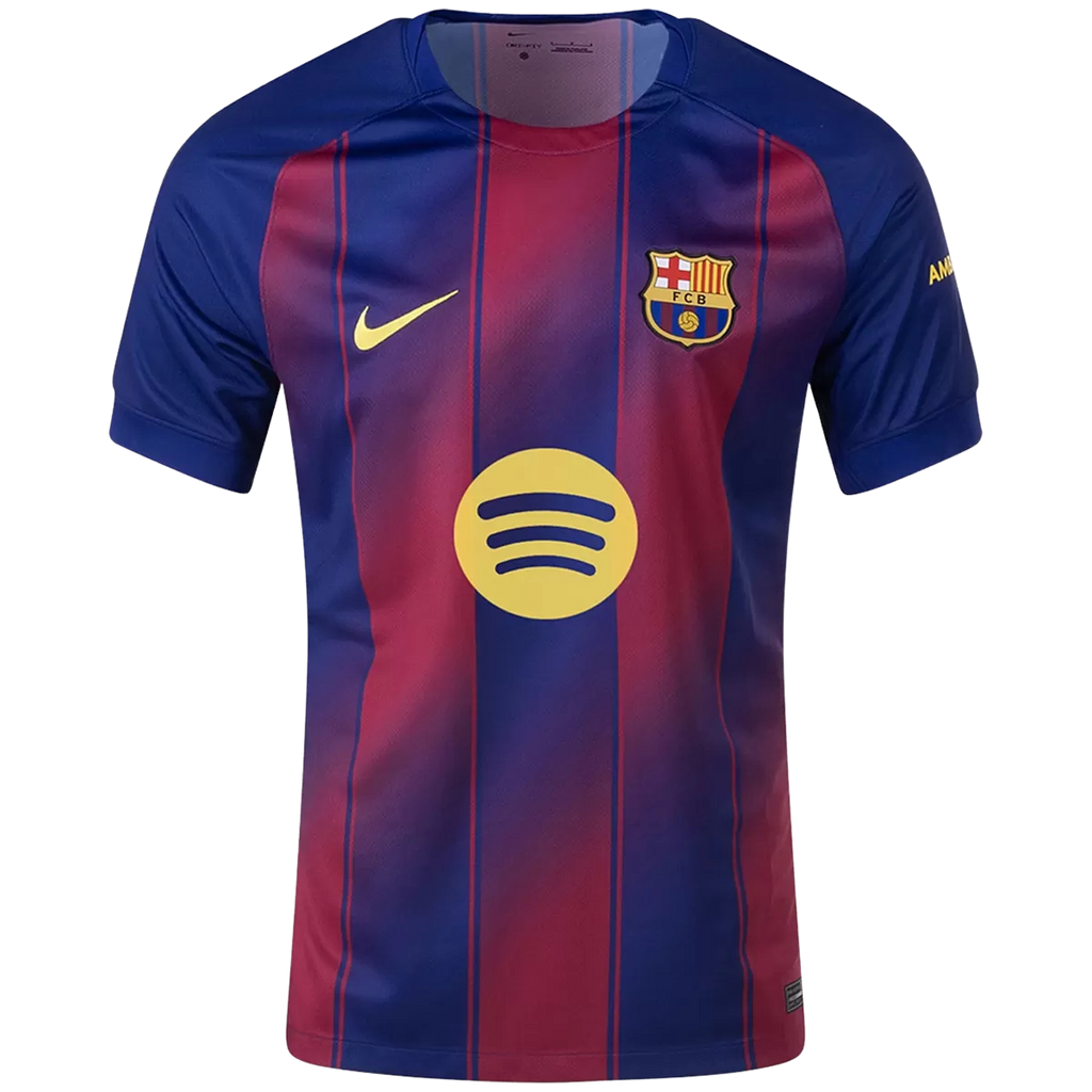 Barcelona Home 2025/26 Jersey Red & Blue Men's