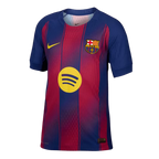 Barcelona Home 2025/26 Jersey Player's Version Red & Blue Men's