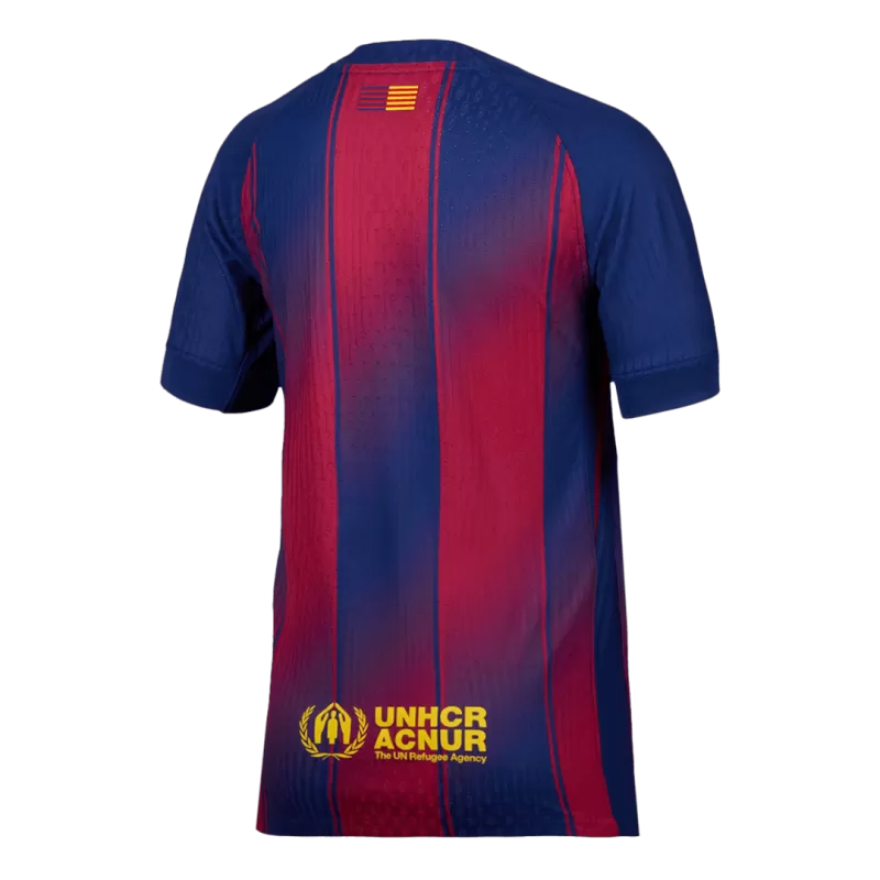 Barcelona Home 2025/26 Jersey Player's Version Red & Blue Men's