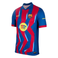 Barcelona Fourth 2025/26 Jersey Player's Version Red & Blue Men's