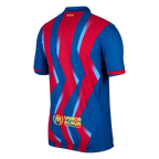 Barcelona Fourth 2025/26 Jersey Player's Version Red & Blue Men's