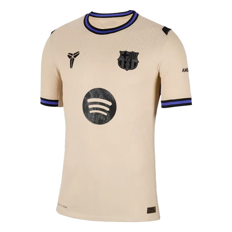 Barcelona Away 2025/26 Jersey Player's Version Beige Men's
