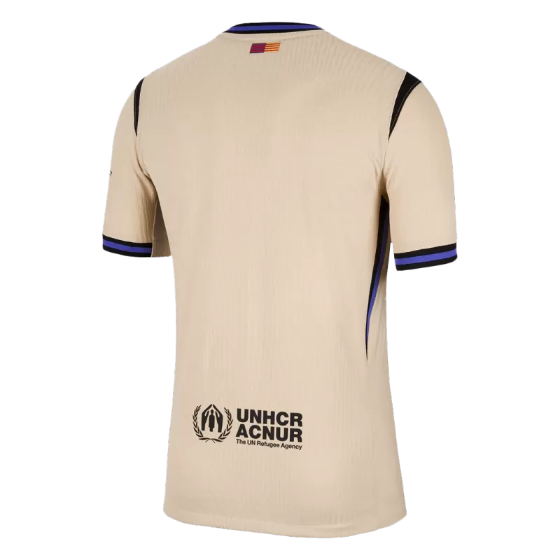 Barcelona Away 2025/26 Jersey Player's Version Beige Men's
