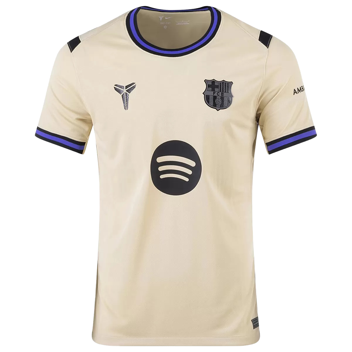Barcelona Away 2025/26 Jersey Beige Men's