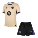 Barcelona Away 2025/26 Kit Beige Men's