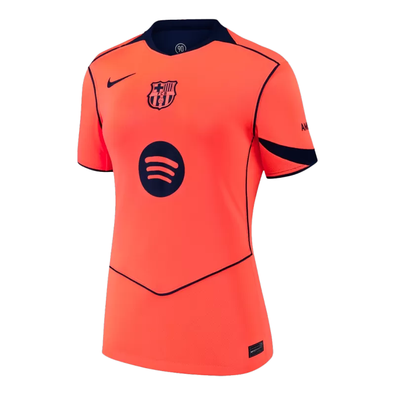 Barcelona Third 2025/26 Jersey Orange Women's
