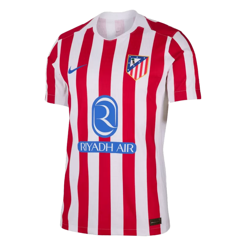 Atletico Madrid Home 2025/26 Jersey Player's Version Red & White Men's