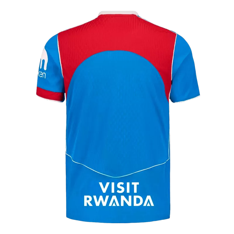 Atletico Madrid Third 2025/26 Jersey Player's Version Blue Men's