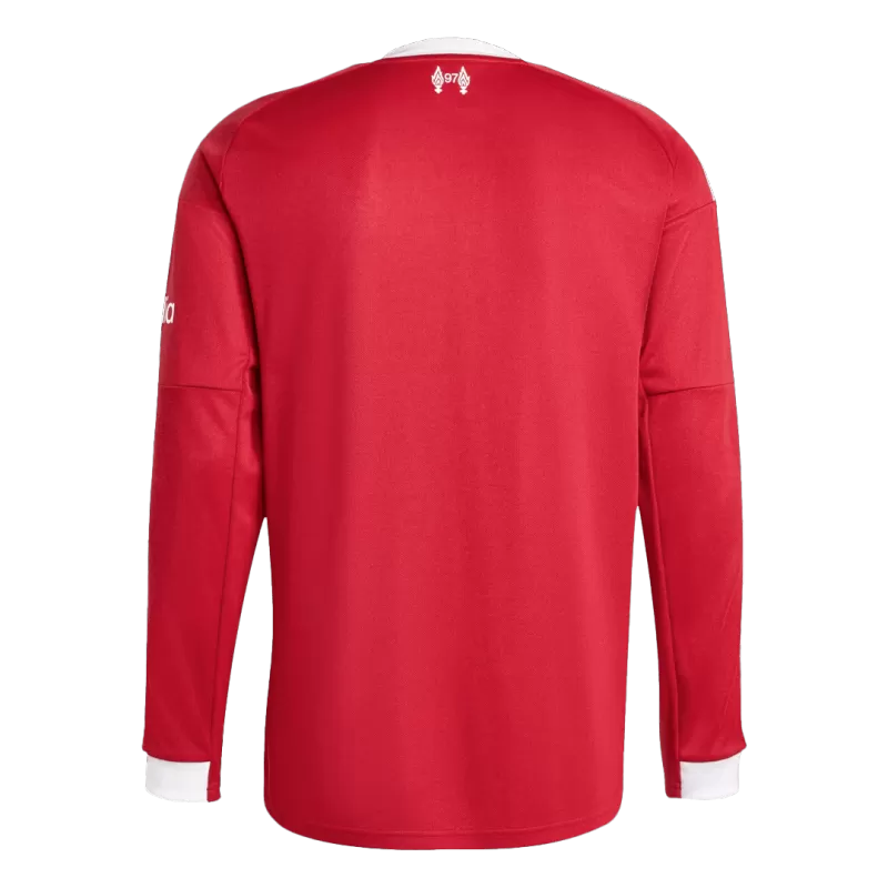 Liverpool Home 2025/26 Long Sleeve Jersey Red Men's