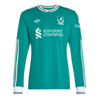 Liverpool Third 2025/26 Long Sleeve Jersey Blue Men's
