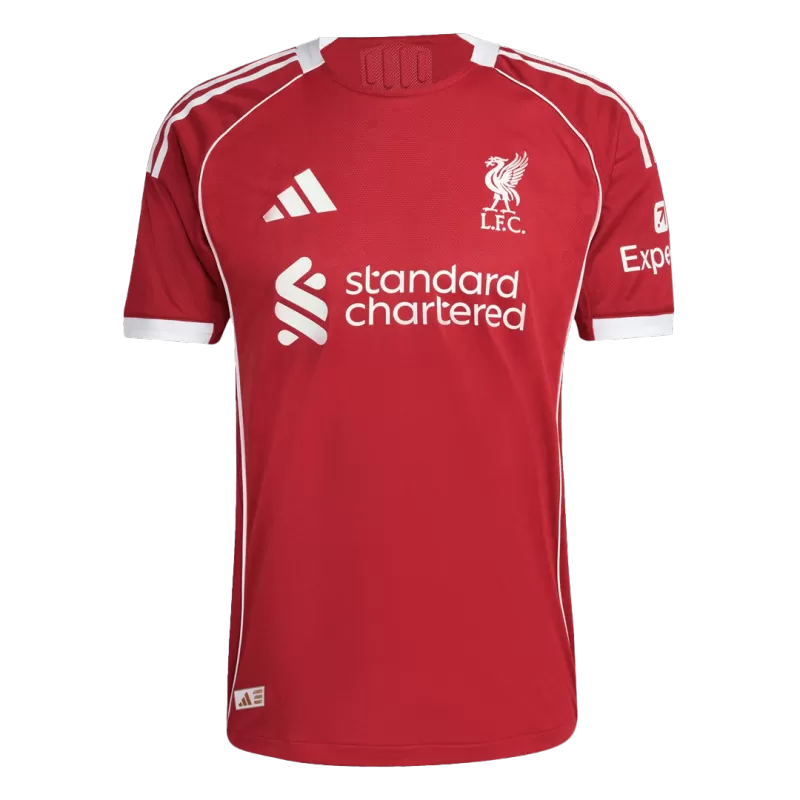 Liverpool Home 2025/26 Jersey Player's Version Red Men's