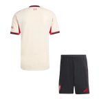 Liverpool Away 2025/26 Kit Beige Men's