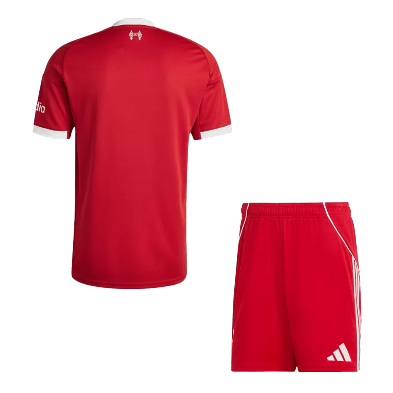 Liverpool Home 2025/26 Kit Red Men's