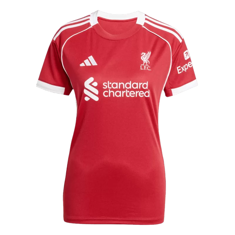 Liverpool Home 2025/26 Jersey Red Women's
