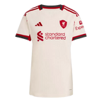 Liverpool Away 2025/26 Jersey Beige Women's