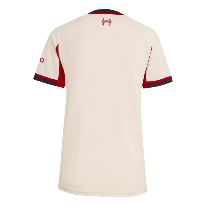 Liverpool Away 2025/26 Jersey Beige Women's