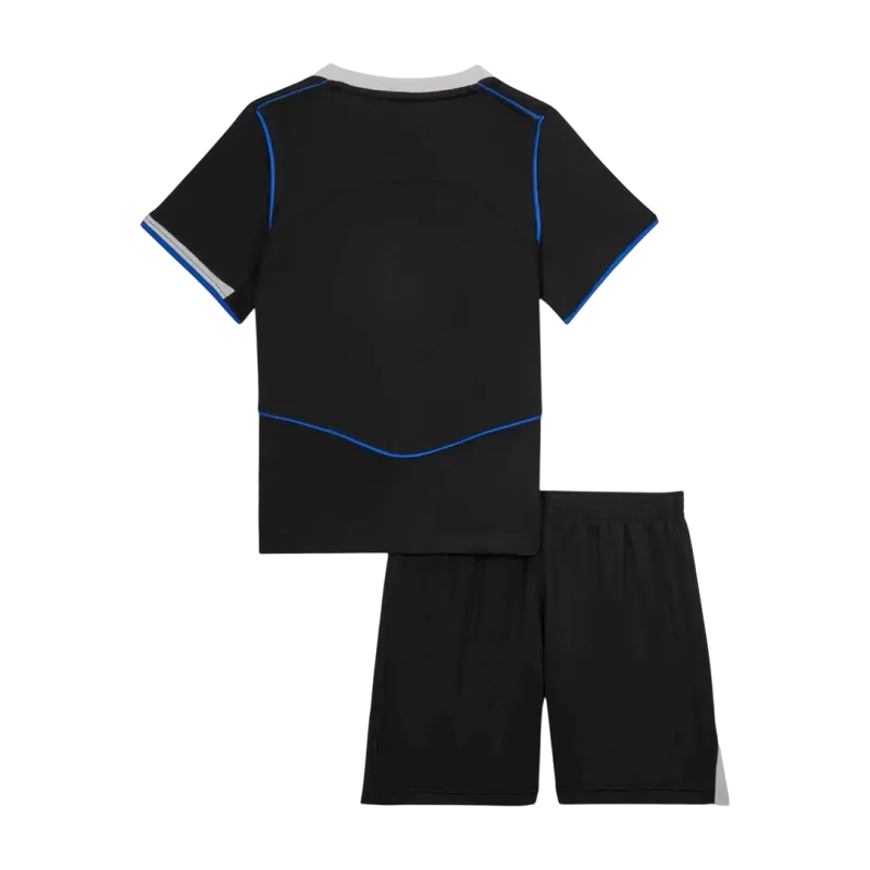Chelsea Third 2025/26 Kit Black Kids