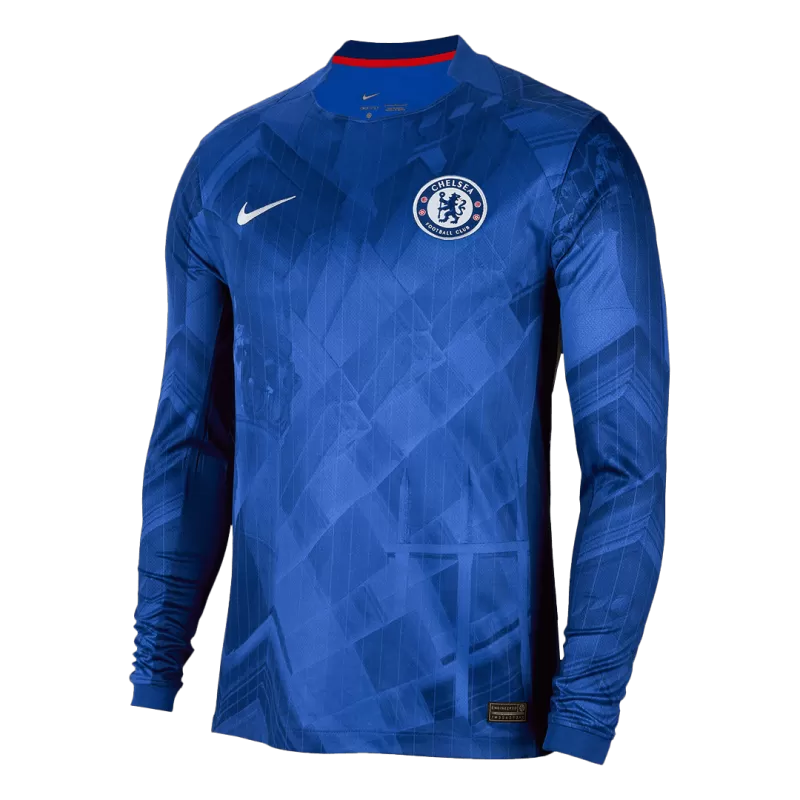 Chelsea Home 2025/26 Long Sleeve Jersey Blue Men's