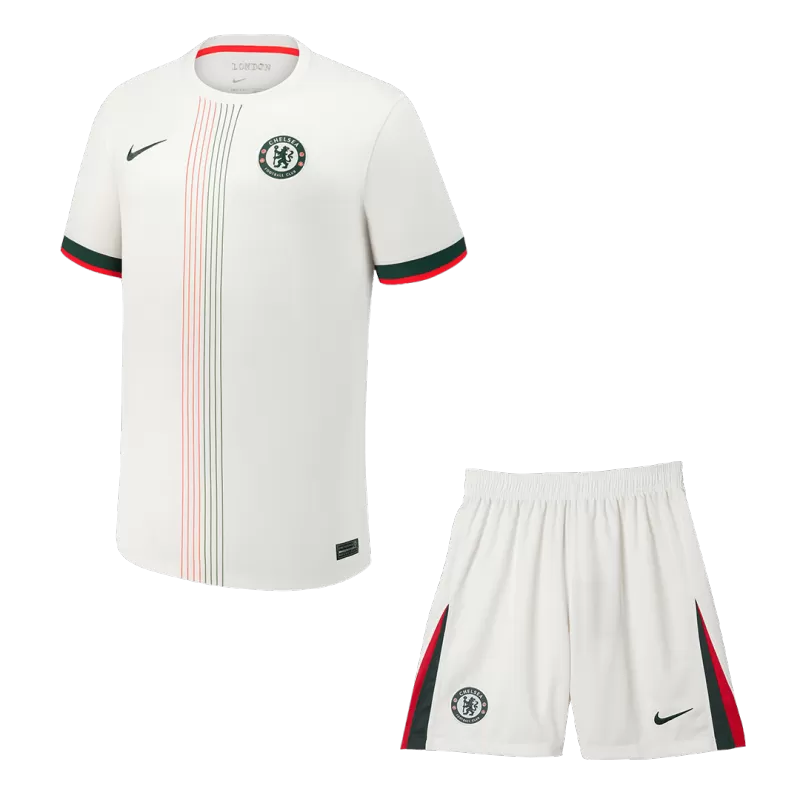 Chelsea Away 2025/26 Kit White Men's