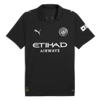 Man City Away 2025/26 Jersey Black Men's