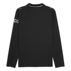 Man City Away 2025/26 Long Sleeve Jersey Black Men's