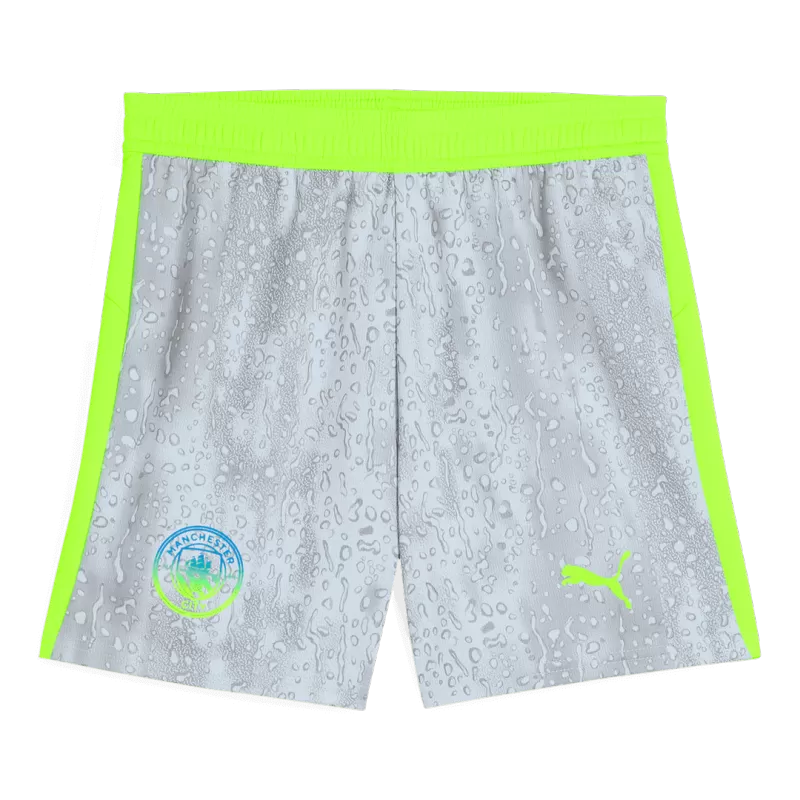 Man City Third 2025/26 Shorts Grey Men's