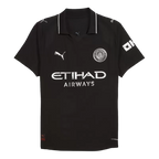 Man City Away 2025/26 Jersey Player's Version Black Men's