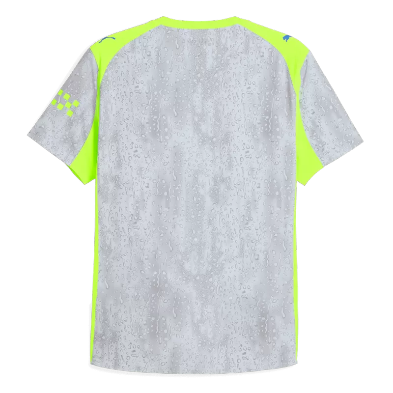 Man City Third 2025/26 Jersey Player's Version Grey Men's