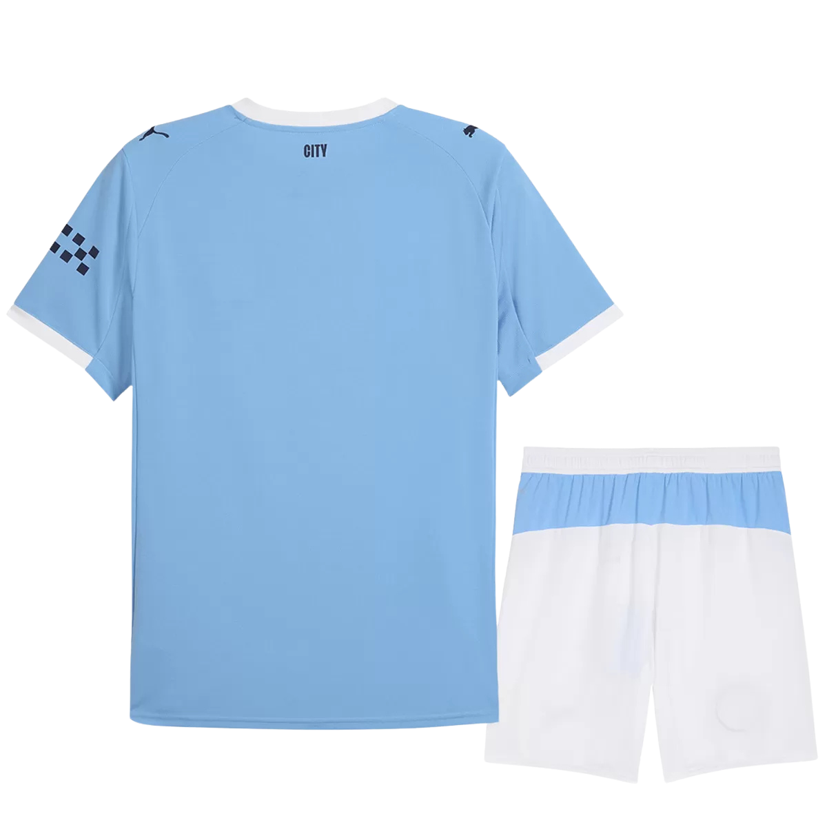 Man City Home 2025/26 Kit Light Blue Men's