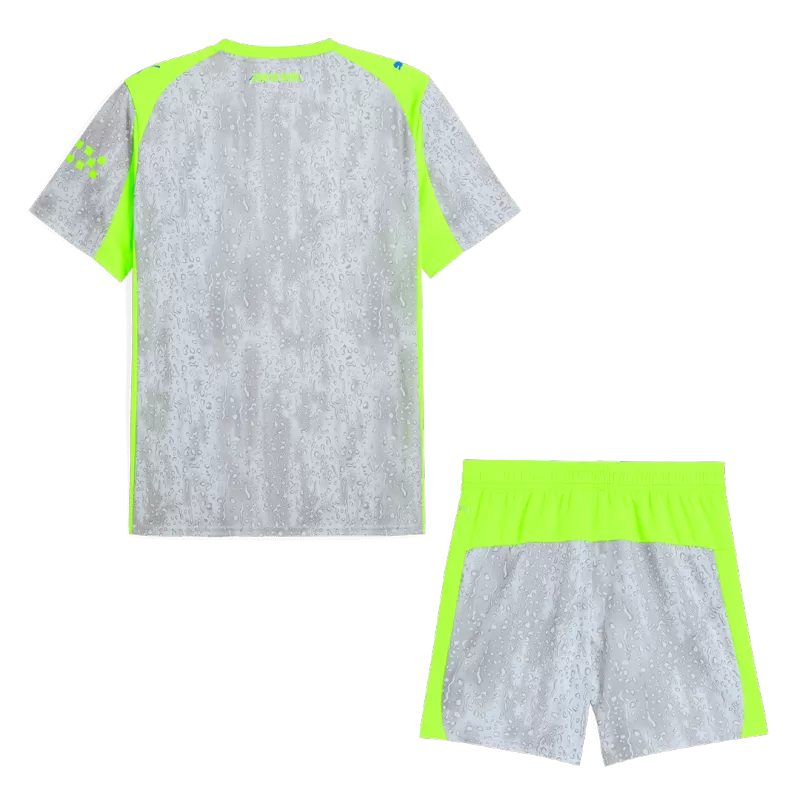 Man City Third 2025/26 Kit Grey Men's