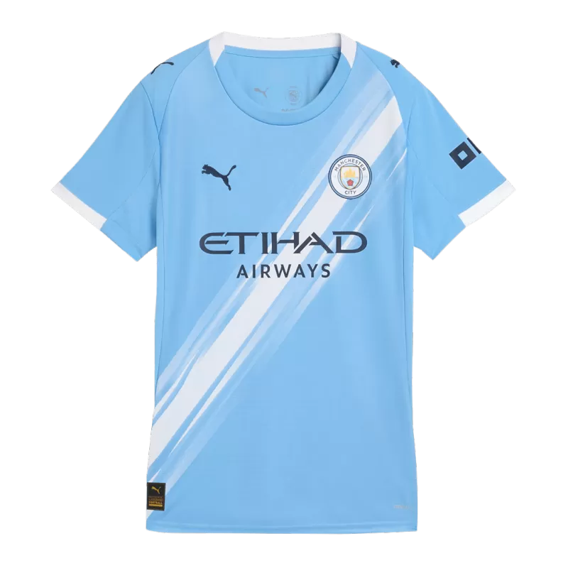 Man City Home 2025/26 Jersey Light Blue Women's
