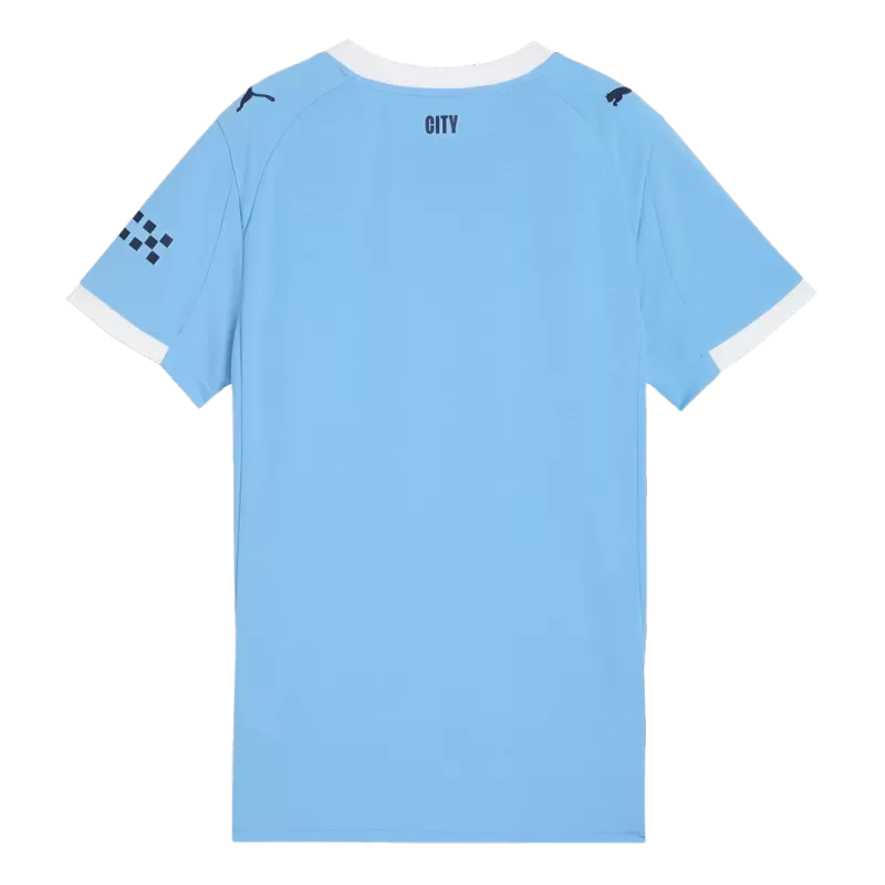 Man City Home 2025/26 Jersey Light Blue Women's