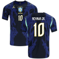 Brazil NEYMAR JR. #10 Away World Cup 2026 Jersey Blue & Black Men's