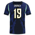 Brazil ENDRICK #19 Away World Cup 2026 Jersey Blue & Black Men's
