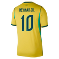 Brazil NEYMAR JR. #10 Home World Cup 2026 Jersey Yellow Men's