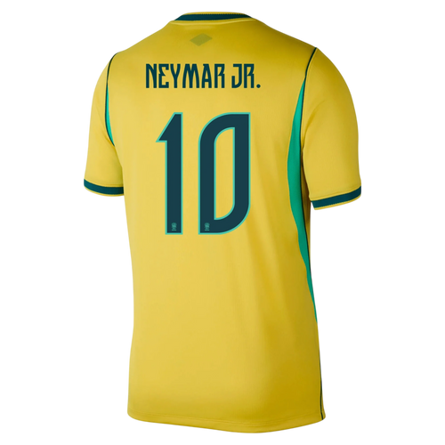 Brazil NEYMAR JR. #10 Home World Cup 2026 Jersey Yellow Men's