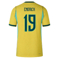 Brazil ENDRICK #19 Home World Cup 2026 Jersey Yellow Men's