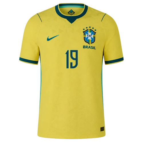 Brazil ENDRICK #19 Home World Cup 2026 Jersey Yellow Men's