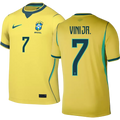 Brazil VINI JR. #7 Home World Cup 2026 Jersey Yellow Men's
