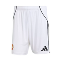 Manchester United Home 2025/26 Shorts White Men's