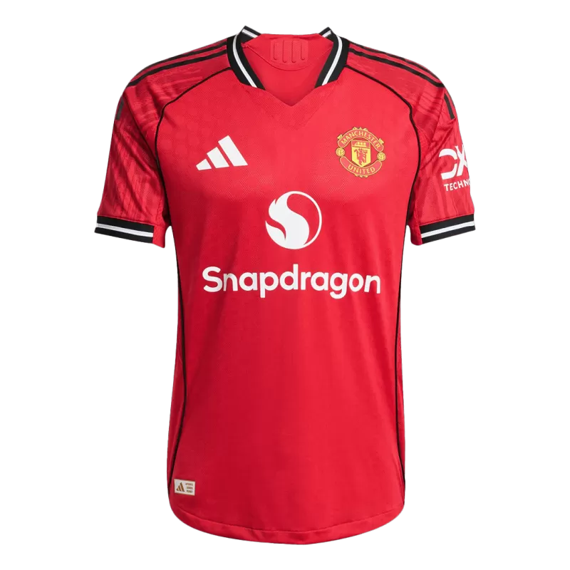 Manchester United Home 2025/26 Jersey Player's Version Red Men's