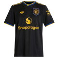 Manchester United Third 2025/26 Jersey Black Men's