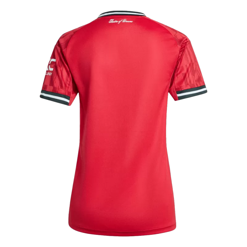 Manchester United Home 2025/26 Jersey Red Women's